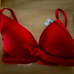 Sexy Red Bikini Top